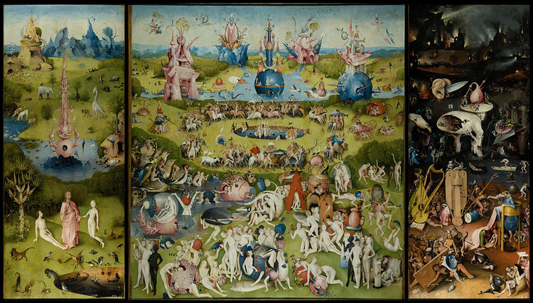 The Garden of Earthly Delights / Ogród rozkoszy ziemskich, Hieronim Bosch, 1480-1505