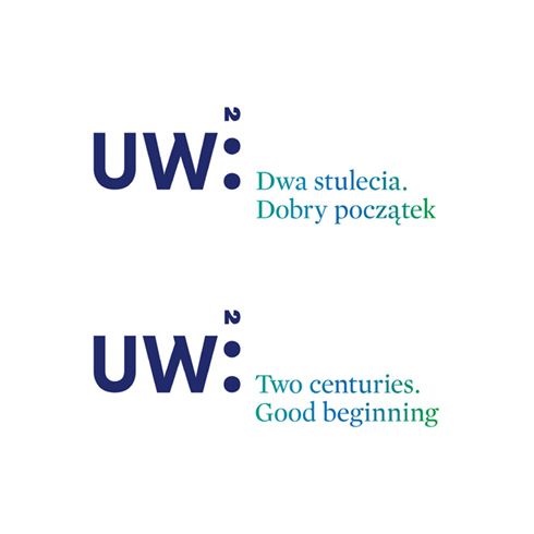Uniwersytet Warszawski - logo jubileuszowe
