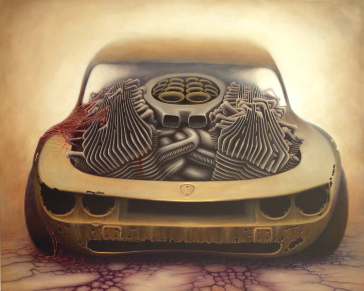 Muscle Car, 65 x 81 cm, płótno, olej / 2015 