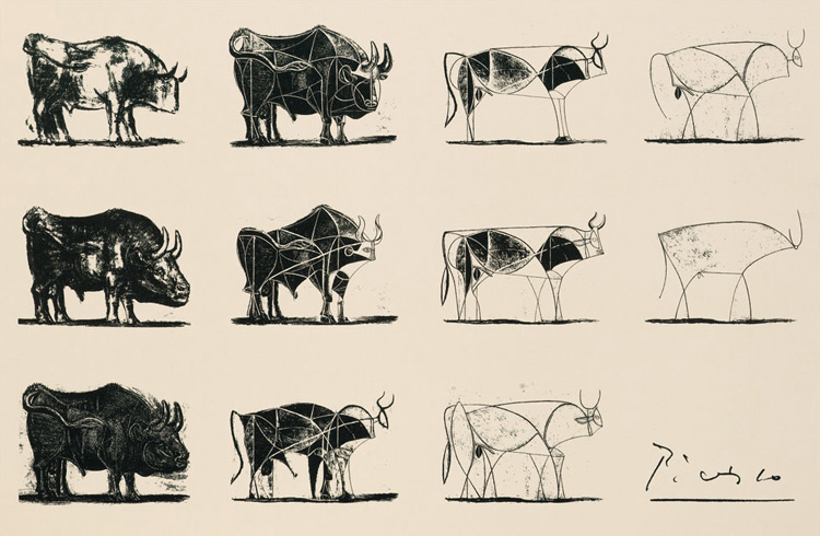 Toro Progression, Pablo Picasso